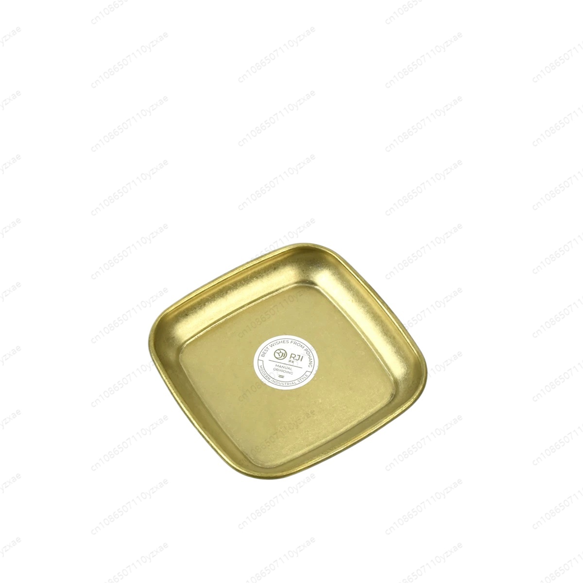 Sauce Dipping Cup - Vintage Altın Kore Barbekü Sofra Seti