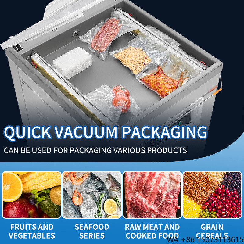Meal Prep Kitchen - DZ-500 Dikey Tek Bölmeli Gıda Vakum
