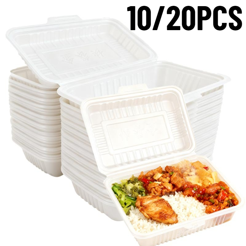 Meal Prep Bowl - 10/20 adet tek kullanımlık öğle yemeği