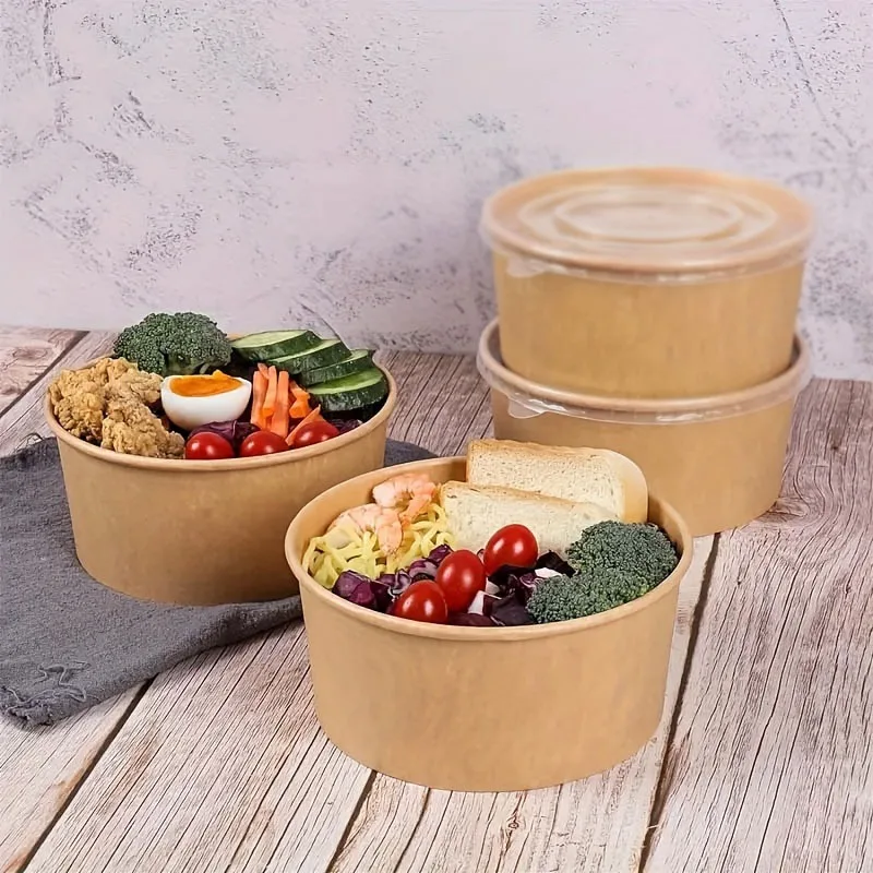 15/30 adet Kraft kağıt kaseler - Meal Prep Bowl incelemesi ve fiyatı
