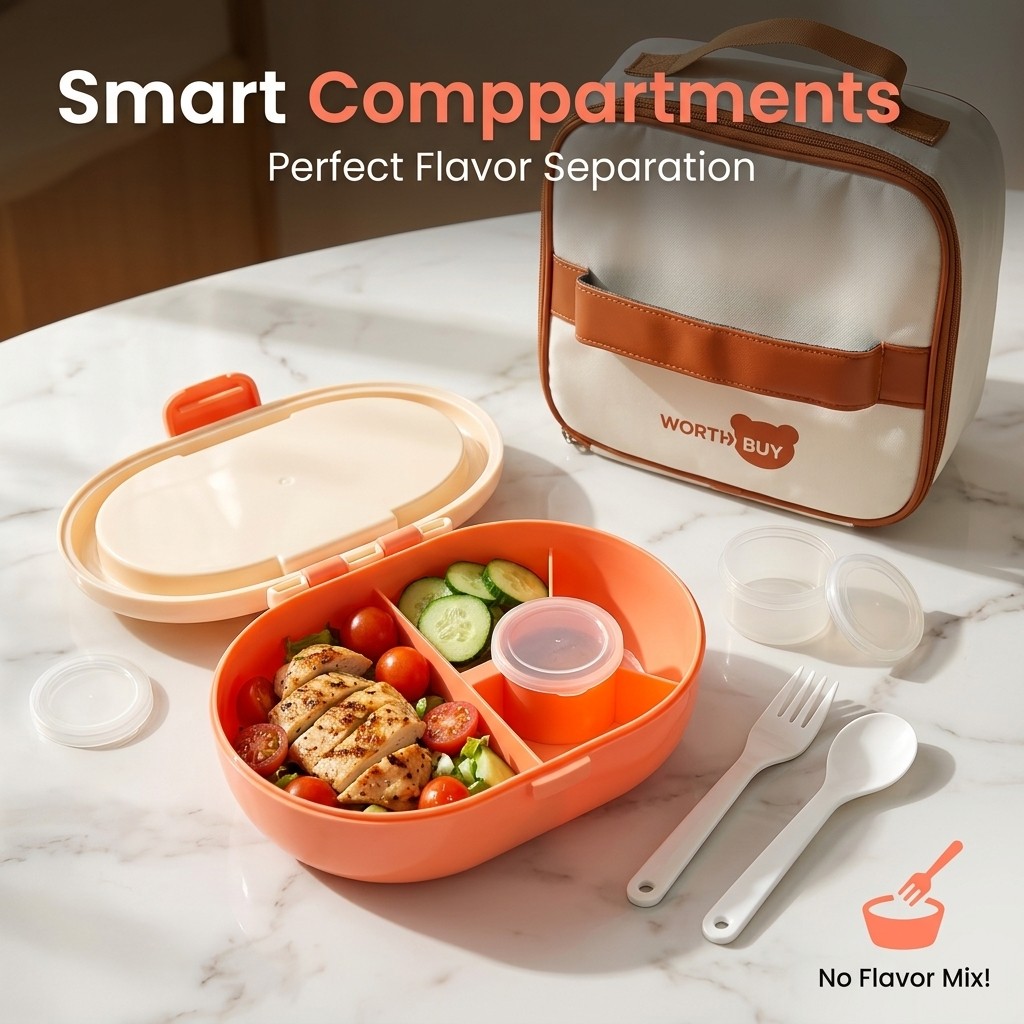 Sızdırmaz Plastik Bento Öğle Y - Meal Prep Or Prep Meal incelemesi ve fiyatı