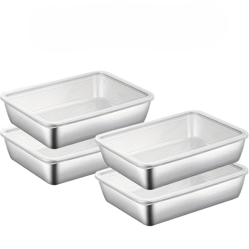 4 adet Paslanmaz Çelik Gıda Sa - Meal Prep Kitchen incelemesi ve fiyatı