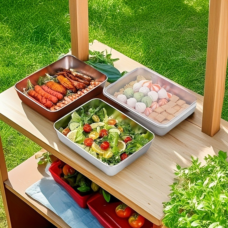 4 adet Paslanmaz Çelik Gıda Sa - Meal Prep Kitchen incelemesi ve fiyatı