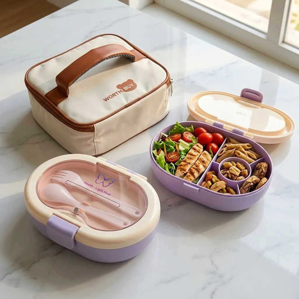 Plastik Bölmeli Bento Kutusu,  - Meal Prep Or Prep Meal incelemesi ve fiyatı