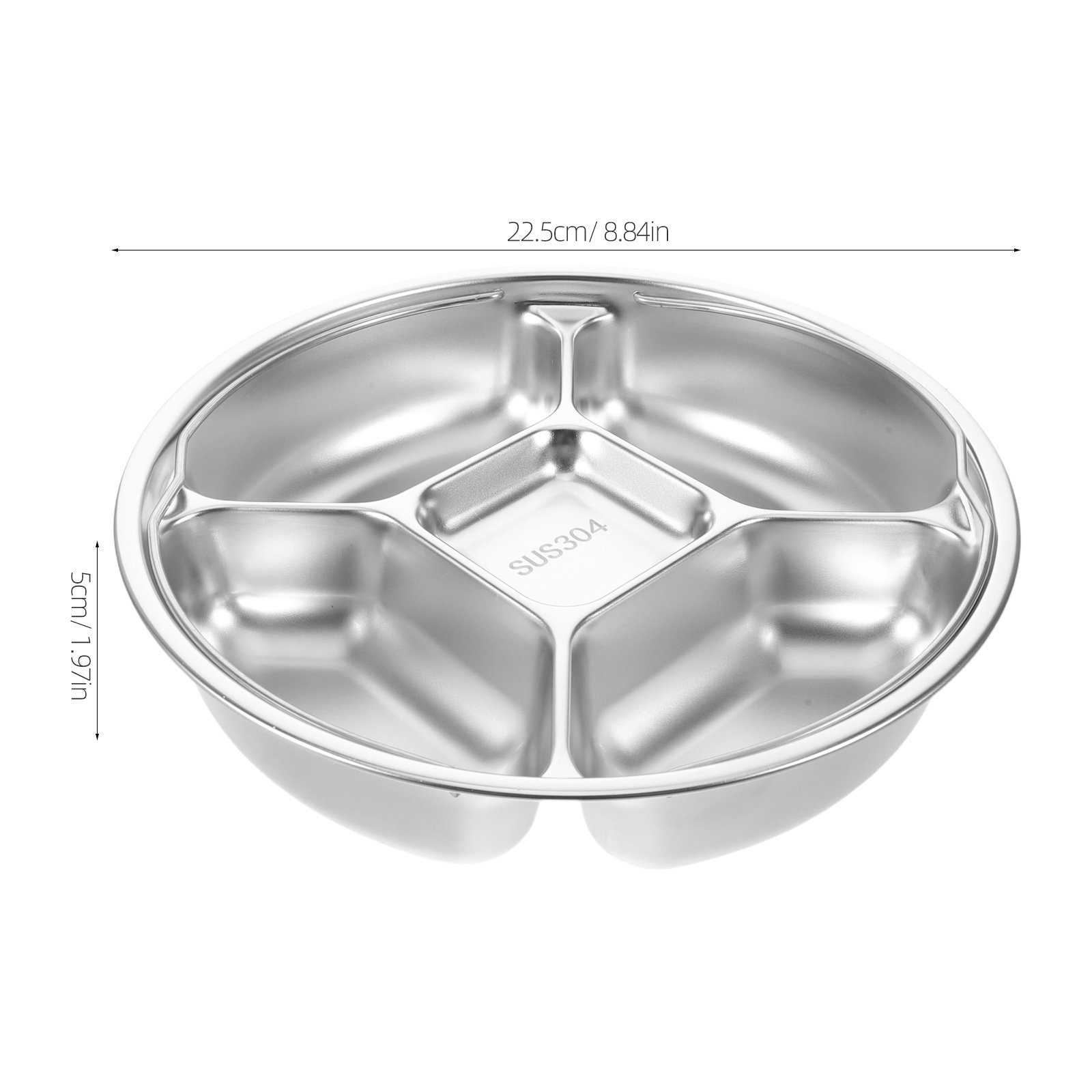 Paslanmaz Çelik, 5 Bölmeli, Po - Meal Prep Kitchen incelemesi ve fiyatı