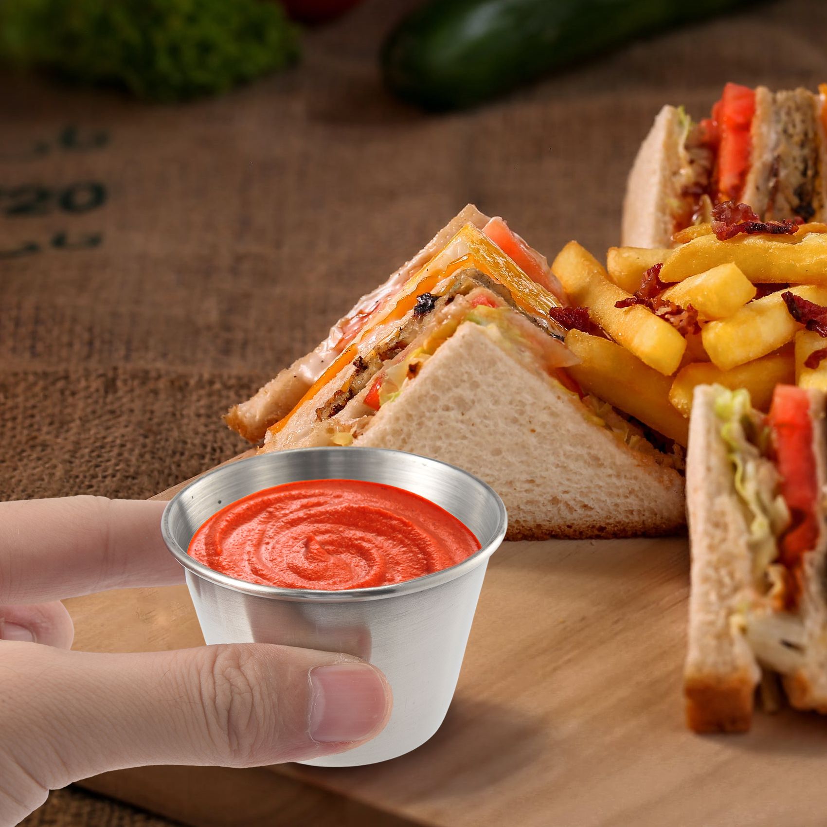 ABJI - 12'li Paket - Yüksek Ka - Sauce Dipping Cup incelemesi ve fiyatı